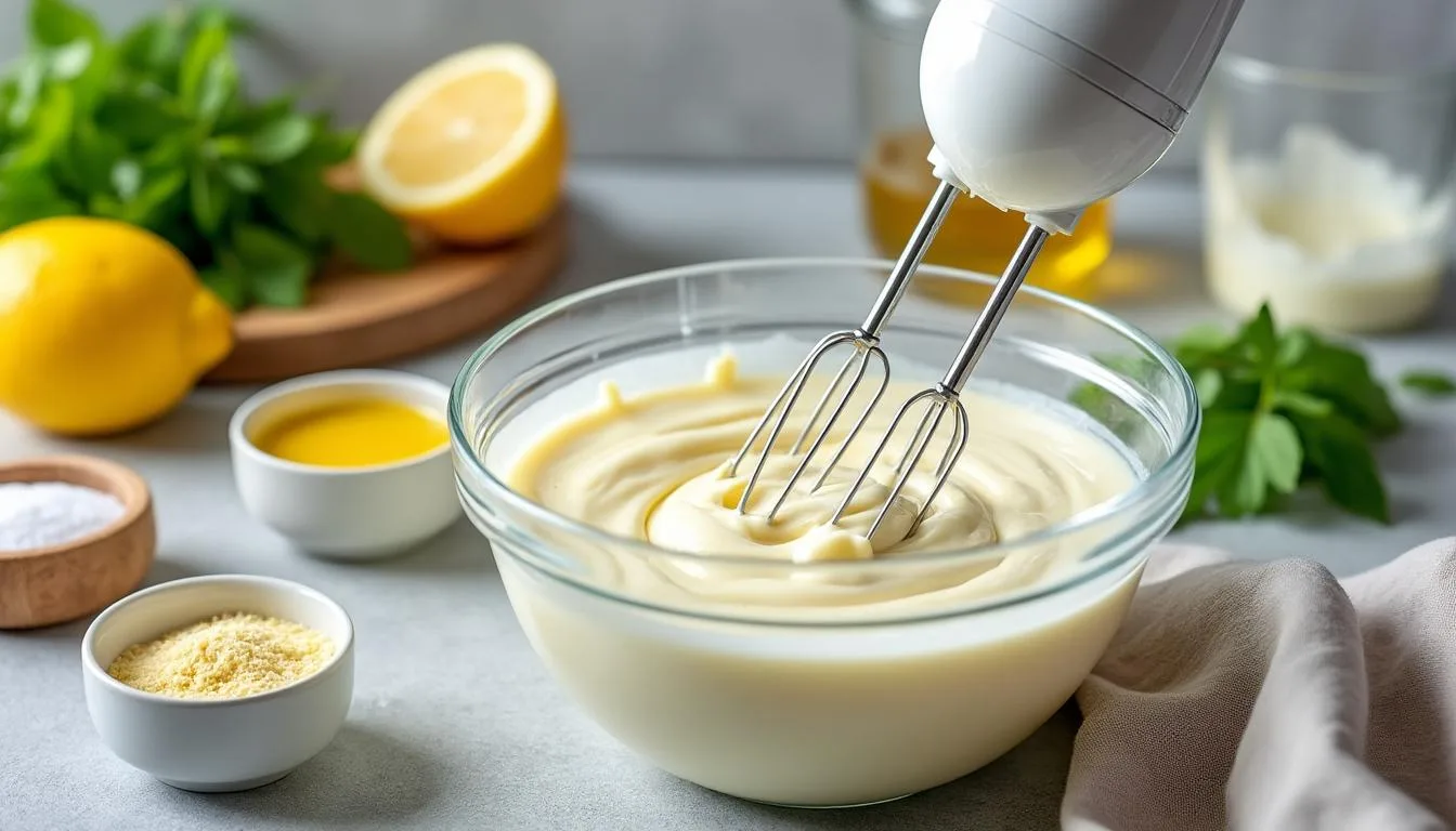 découvrez nos astuces pour préparer une mayonnaise onctueuse et savoureuse sans jaune d'œuf. conseils, ingrédients alternatifs et étapes faciles pour réussir cette sauce classique adaptée à tous.