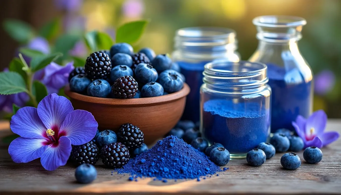 découvrez quels produits naturels peuvent remplacer les colorants bleus artificiels pour des créations colorées et saines.