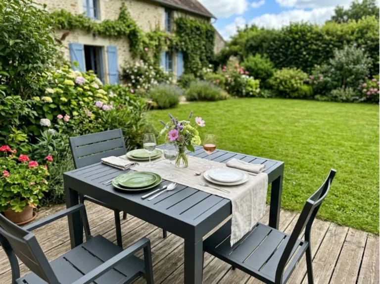 raviver une table en aluminium terne